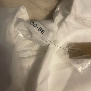 White dress bridal shower dress